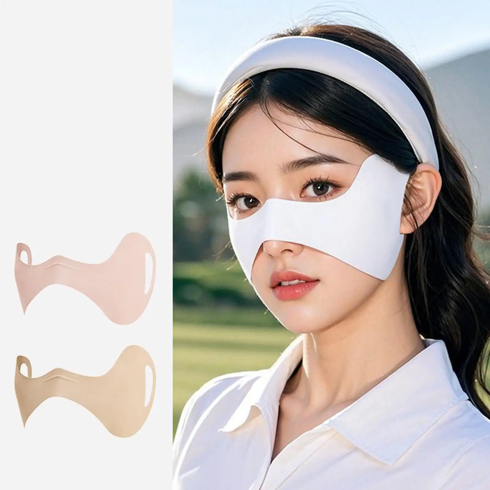 Breathable Elastic Ice Silk Mask Thin Sunscreen Veil Golf Face Mask Solid Color Thin Sunscreen Eye Patches Summer Cycling
Breathable Elastic Ice Silk Mask Thin Sunscreen Veil Golf Face Mask Solid Color Thin Sunscreen Eye Patches Summer Cycling