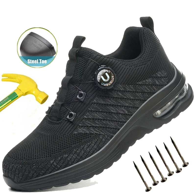 Industrial Safety Work Boots for Men With Steel Toe Cap Indestructible Shoes Shock Absorption for Construction & Heavy-Duty Jobs
Industrial Safety Work Boots for Men With Steel Toe Cap Indestructible Shoes Shock Absorption for Construction & Heavy-Duty Jobs