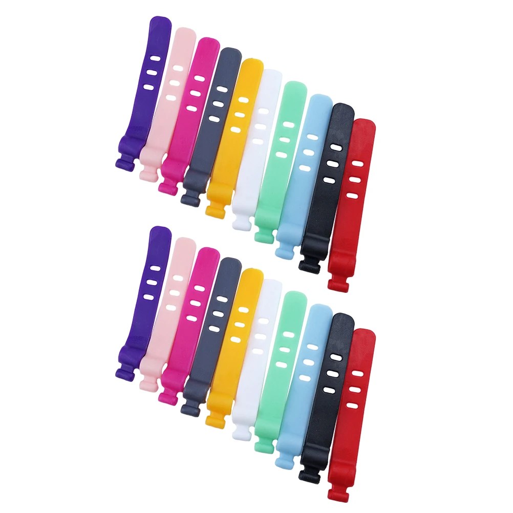 50pcs Cable Manager Ties Silicone Cord Organizer Reusable Straps Wire Solution Desk Organizers
50pcs Cable Manager Ties Silicone Cord Organizer Reusable Straps Wire Solution Desk Organizers