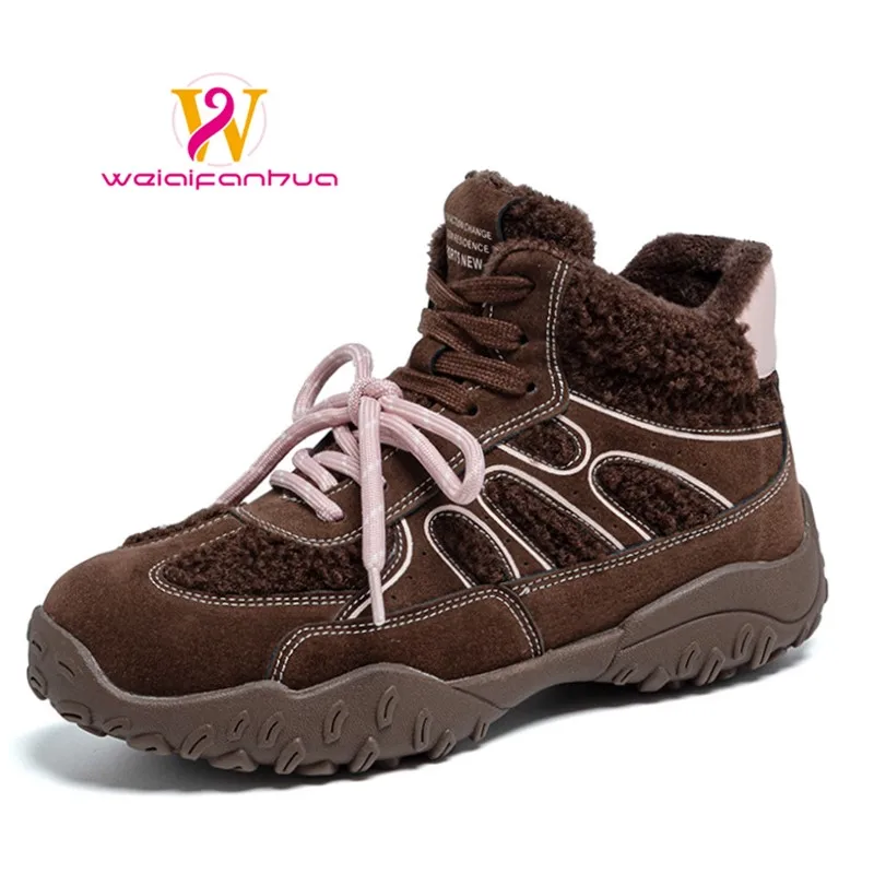 Snow Boots for Women, 2026 New Style, Soft Fur-lined, Thick and Warm, High-top, Training-style, Warm-keeping Cotton Shoes
Snow Boots for Women, 2026 New Style, Soft Fur-lined, Thick and Warm, High-top, Training-style, Warm-keeping Cotton Shoes