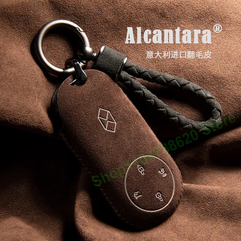 for LUXEED R7 2026 Suede Car Key Case Extended Range Max Zhijie S7 Key Cover Buckle Keychain Interior Accessories
for LUXEED R7 2026 Suede Car Key Case Extended Range Max Zhijie S7 Key Cover Buckle Keychain Interior Accessories