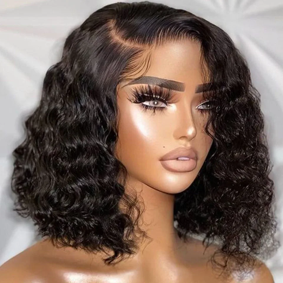 Парик Deep Curly Bob Человеческие волосы Wear And Go 180% Плотность 4x4 13x4 Hd Кружевная застежка Frotal Парики Человеческие волосы Боб Парики для чернокожих женщин
Парик Deep Curly Bob Человеческие волосы Wear And Go 180% Плотность 4x4 13x4 Hd Кружевная застежка Frotal Парики Человеческие волосы Боб Парики для чернокожих женщин