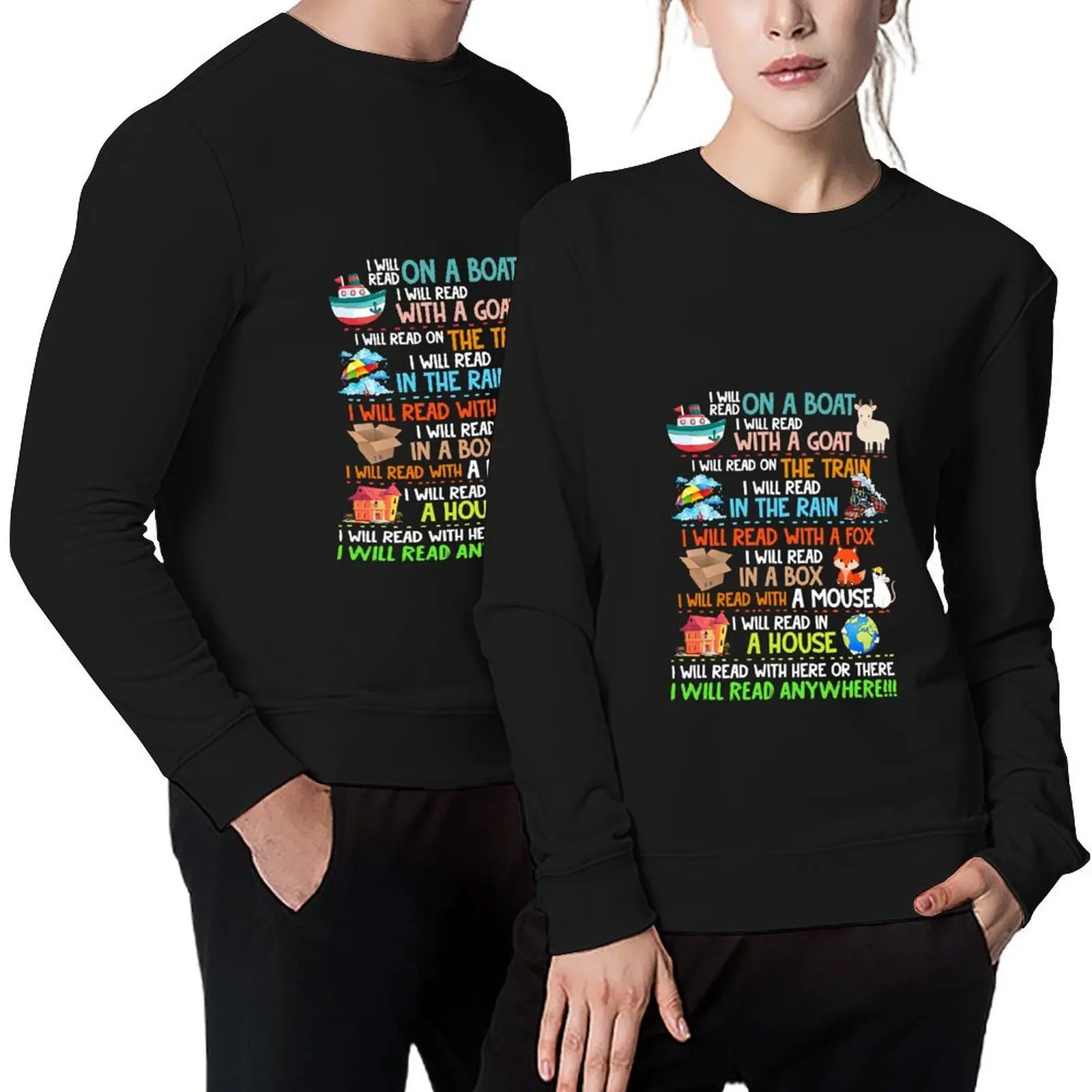 I Will Read Books On A Boat Cute Pullover men's coat men's winter sweater autumn men clothes graphic sweatshirts
I Will Read Books On A Boat Cute Pullover men's coat men's winter sweater autumn men clothes graphic sweatshirts