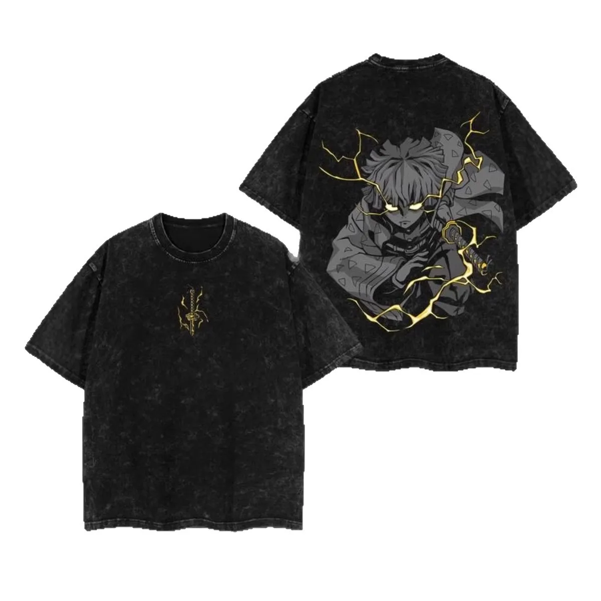 2026 Zenitsu Demon Slayer Printed T-shirt Men's and Women's Washed T-shirt High Quality Vintage Cotton T-shirt Harajuku Y2K Tops
2026 Zenitsu Demon Slayer Printed T-shirt Men's and Women's Washed T-shirt High Quality Vintage Cotton T-shirt Harajuku Y2K Tops