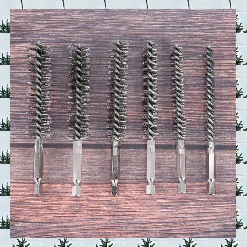 ABLG 6 Pieces Of Drilling Brushes, Twisted Wire Stainless Steel Cleaning Brushes Of Different Sizes,For Electric Drill Impact
ABLG 6 Pieces Of Drilling Brushes, Twisted Wire Stainless Steel Cleaning Brushes Of Different Sizes,For Electric Drill Impact