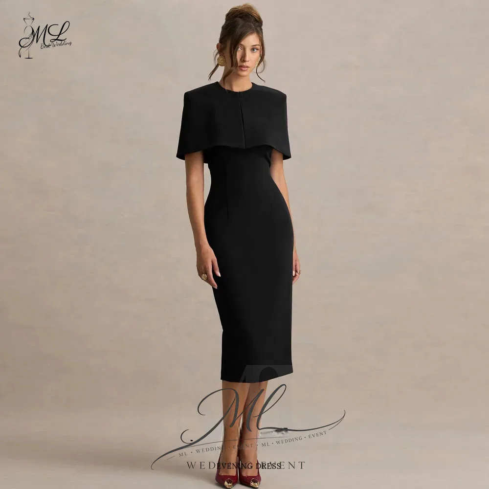 ML Midi Elegant Women Wedding Party Dress Spaghetti Straps Gown with O-Neck Cloak Customized Formal Event Dresses 2026
ML Midi Elegant Women Wedding Party Dress Spaghetti Straps Gown with O-Neck Cloak Customized Formal Event Dresses 2026