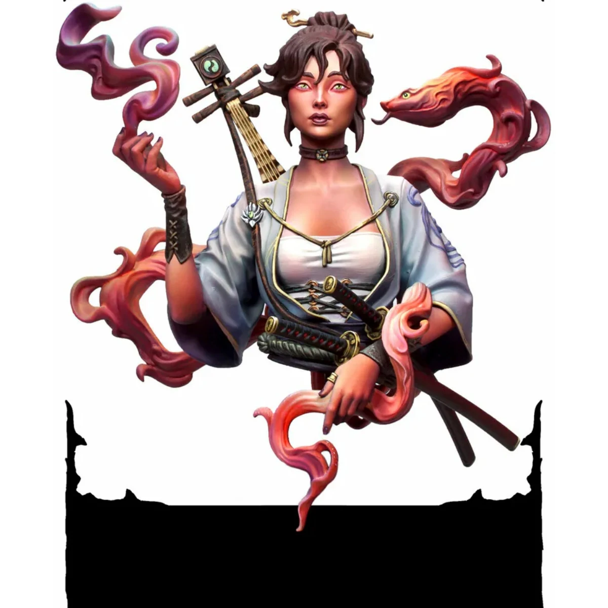 1/10 Resin unpainted model Kit, Bust Fantasy theme Demon Bringer unassembled and unpainted GK
1/10 Resin unpainted model Kit, Bust Fantasy theme Demon Bringer unassembled and unpainted GK
