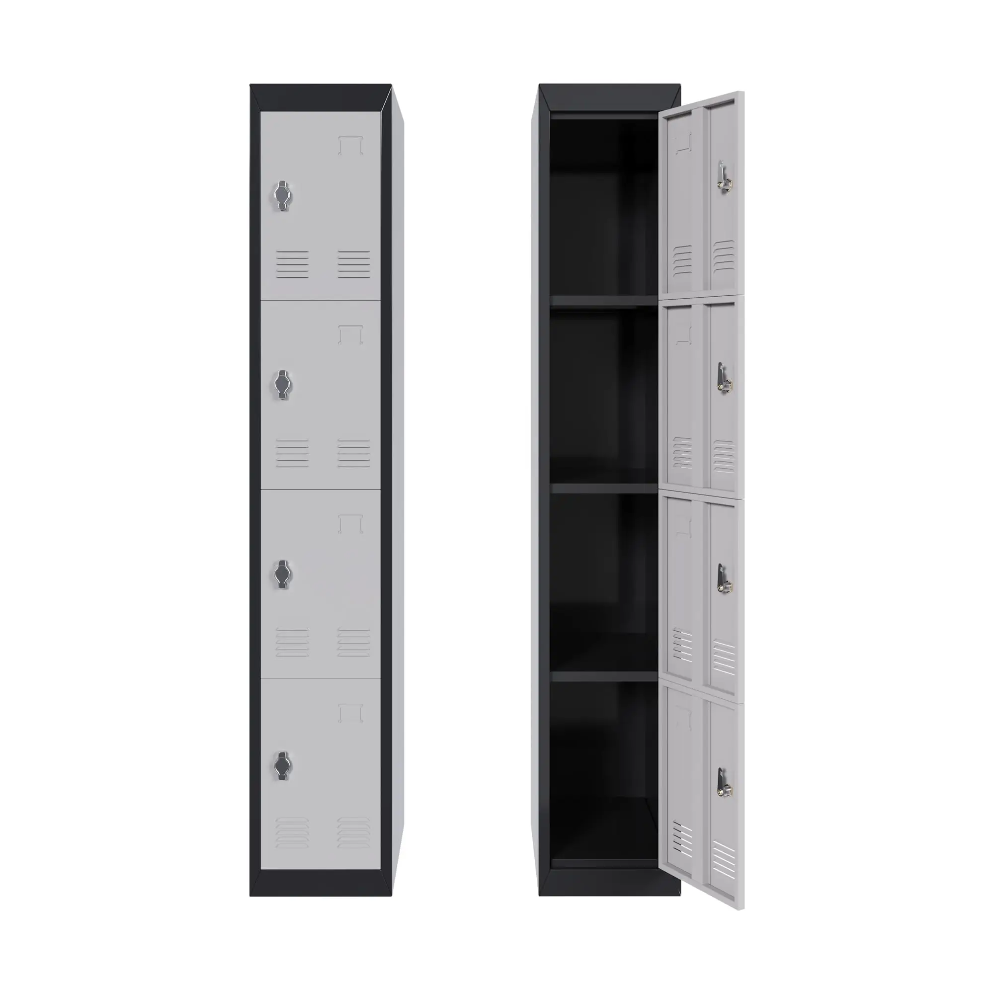 Metal Storage Cabinet for Employees, 72" Employees Metal Locker with 4 Doors, Tall Storage Lockers for Garage,Office,Home,Gym
Metal Storage Cabinet for Employees, 72" Employees Metal Locker with 4 Doors, Tall Storage Lockers for Garage,Office,Home,Gym