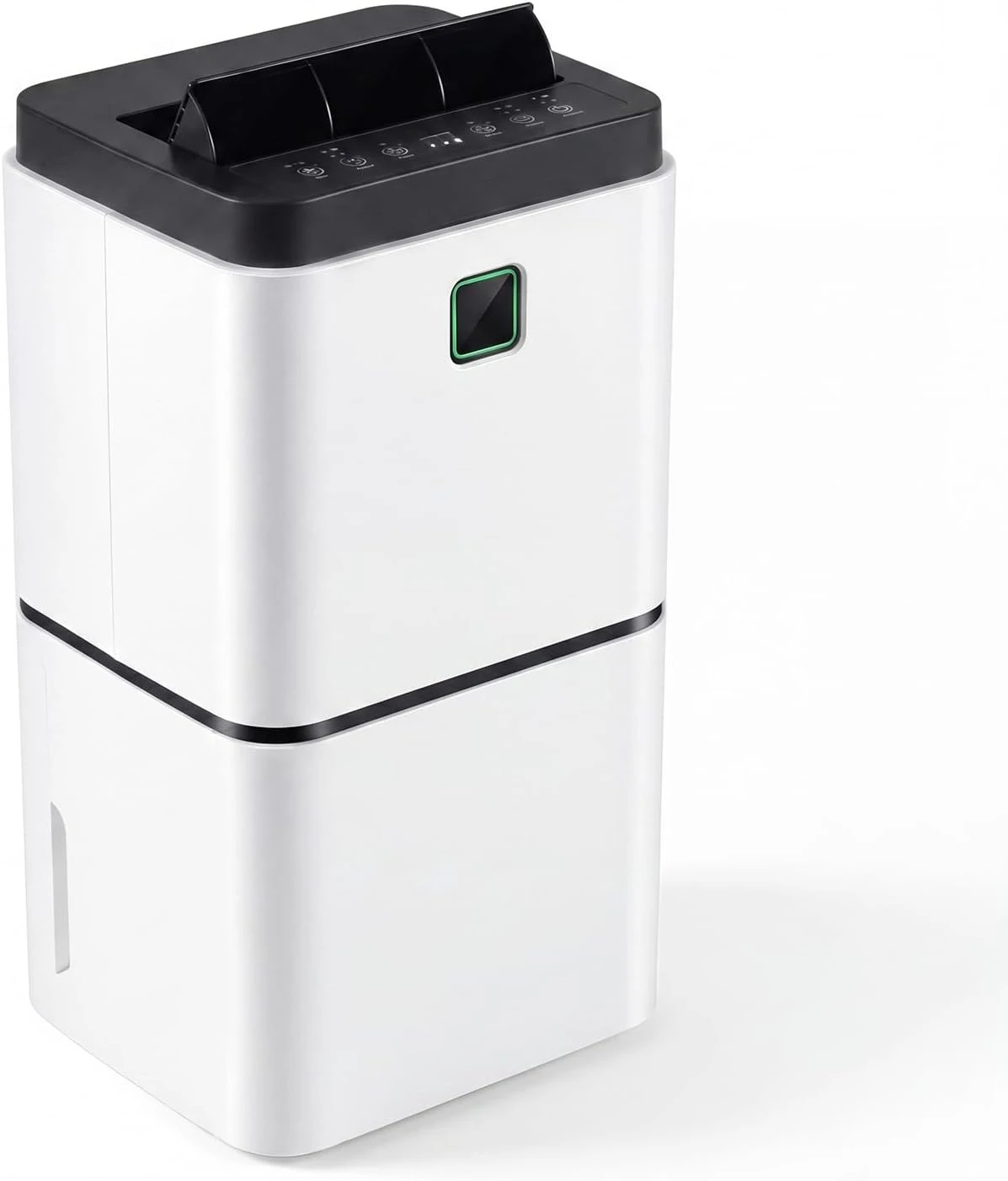 30 Pints Dehumidifier, 1500 Sq. Ft Home Dehumidifier w/ 3 Color LED Light, 3 Modes & 2 Speeds, 12H Timer & Auto or Manual Drainage, Portable
30 Pints Dehumidifier, 1500 Sq. Ft Home Dehumidifier w/ 3 Color LED Light, 3 Modes & 2 Speeds, 12H Timer & Auto or Manual Drainage, Portable
