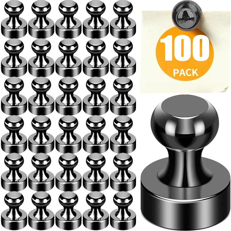 Strong Magnet Pushpins Sucker Magnetic Push Pins Refrigerator Whiteboard Map Metal Thumbtack for Office School Kitchen Decor
Strong Magnet Pushpins Sucker Magnetic Push Pins Refrigerator Whiteboard Map Metal Thumbtack for Office School Kitchen Decor