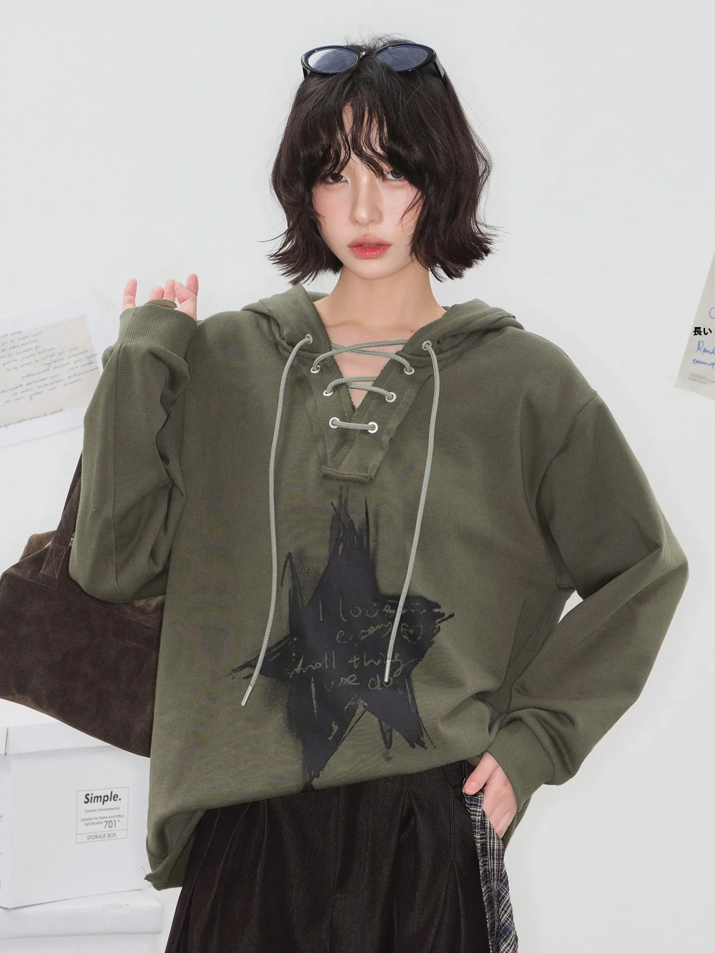 Универсальная толстовка с капюшоном Museo Nebula, женская, свободного кроя, с принтом и шнурком, весенняя новинка, уличная одежда
Универсальная толстовка с капюшоном Museo Nebula, женская, свободного кроя, с принтом и шнурком, весенняя новинка, уличная одежда