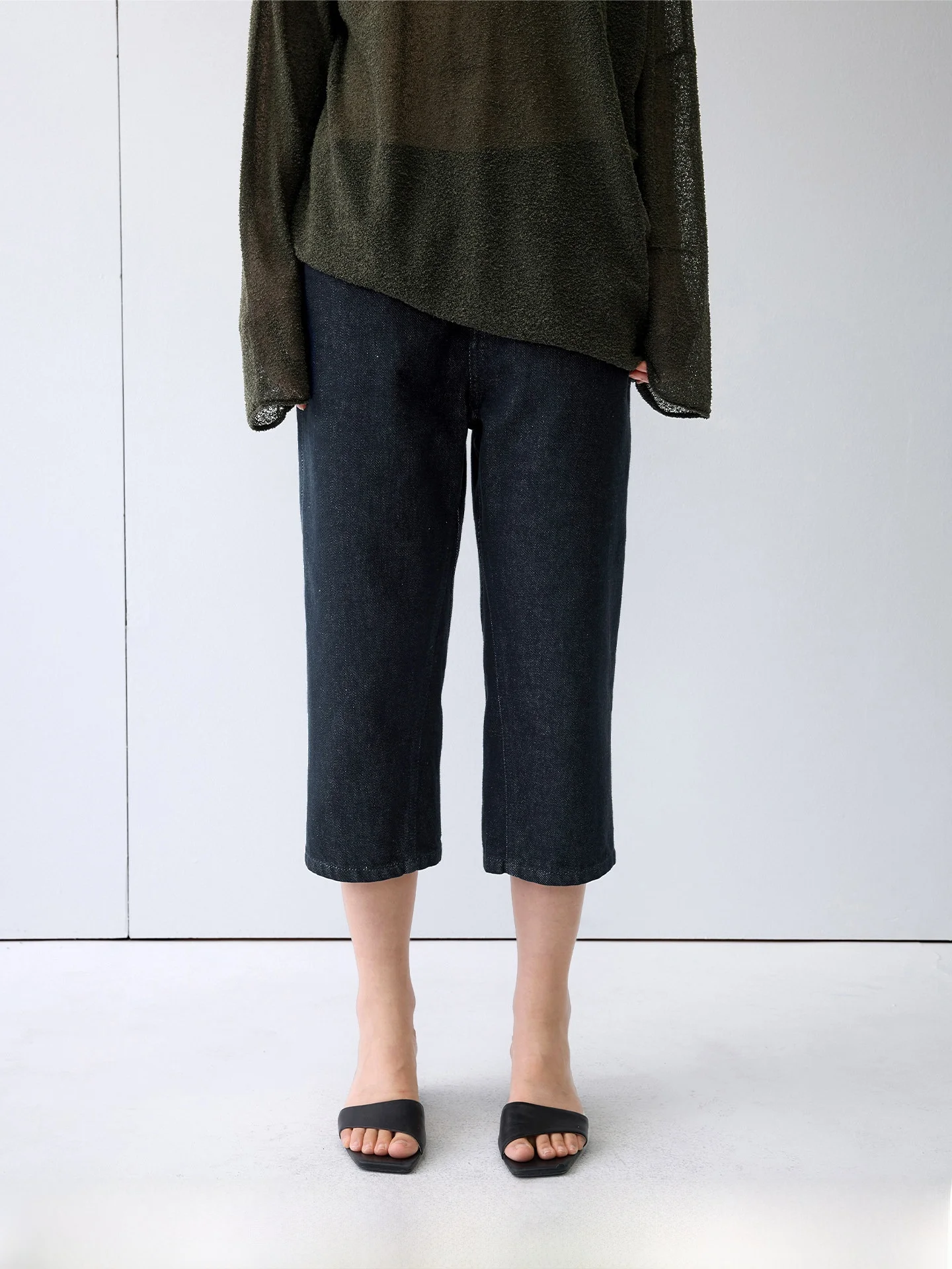 Spring New Cotton Blend Straight Leg Wide Fit Design Casual Seven Inch Denim Jeans Women's Natural Waist Medium Hardness
Spring New Cotton Blend Straight Leg Wide Fit Design Casual Seven Inch Denim Jeans Women's Natural Waist Medium Hardness
