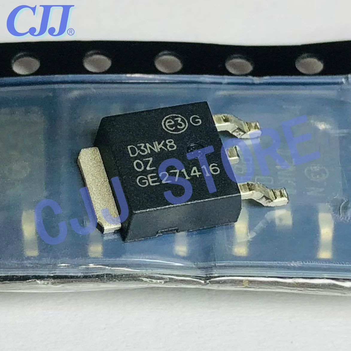 1~500PCS/Lot D3NK80Z Marking STD3NK80ZT4 3N80 SMD MOSFET TO252 2.5A800V new and original
1~500PCS/Lot D3NK80Z Marking STD3NK80ZT4 3N80 SMD MOSFET TO252 2.5A800V new and original