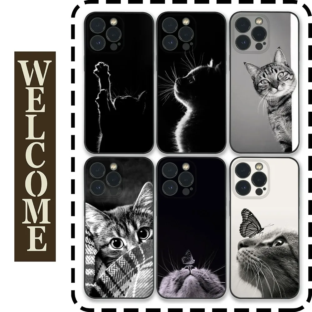 EMO Cat Black white Phone Case for Samsung Galaxy S24 Ultra S22 S23 Ultra S21 S20 5G Protective Silicone TPU Funda
EMO Cat Black white Phone Case for Samsung Galaxy S24 Ultra S22 S23 Ultra S21 S20 5G Protective Silicone TPU Funda