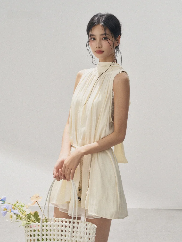 Andasaya Svel Women's Dr Slim Fit Draped Design Korean Sle Summer ort Skirt Hanging Ne Dr Commute Faion
Andasaya Svel Women's Dr Slim Fit Draped Design Korean Sle Summer ort Skirt Hanging Ne Dr Commute Faion