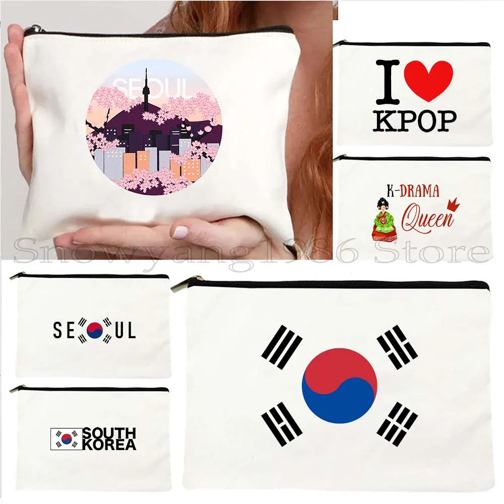 Kdrama KPop Lover Funny Kpop Finger Heart Girl South Korea Gift Canvas Cosmetic Bag Makeup Lipstick Storage Pouch Pencil Case
Kdrama KPop Lover Funny Kpop Finger Heart Girl South Korea Gift Canvas Cosmetic Bag Makeup Lipstick Storage Pouch Pencil Case