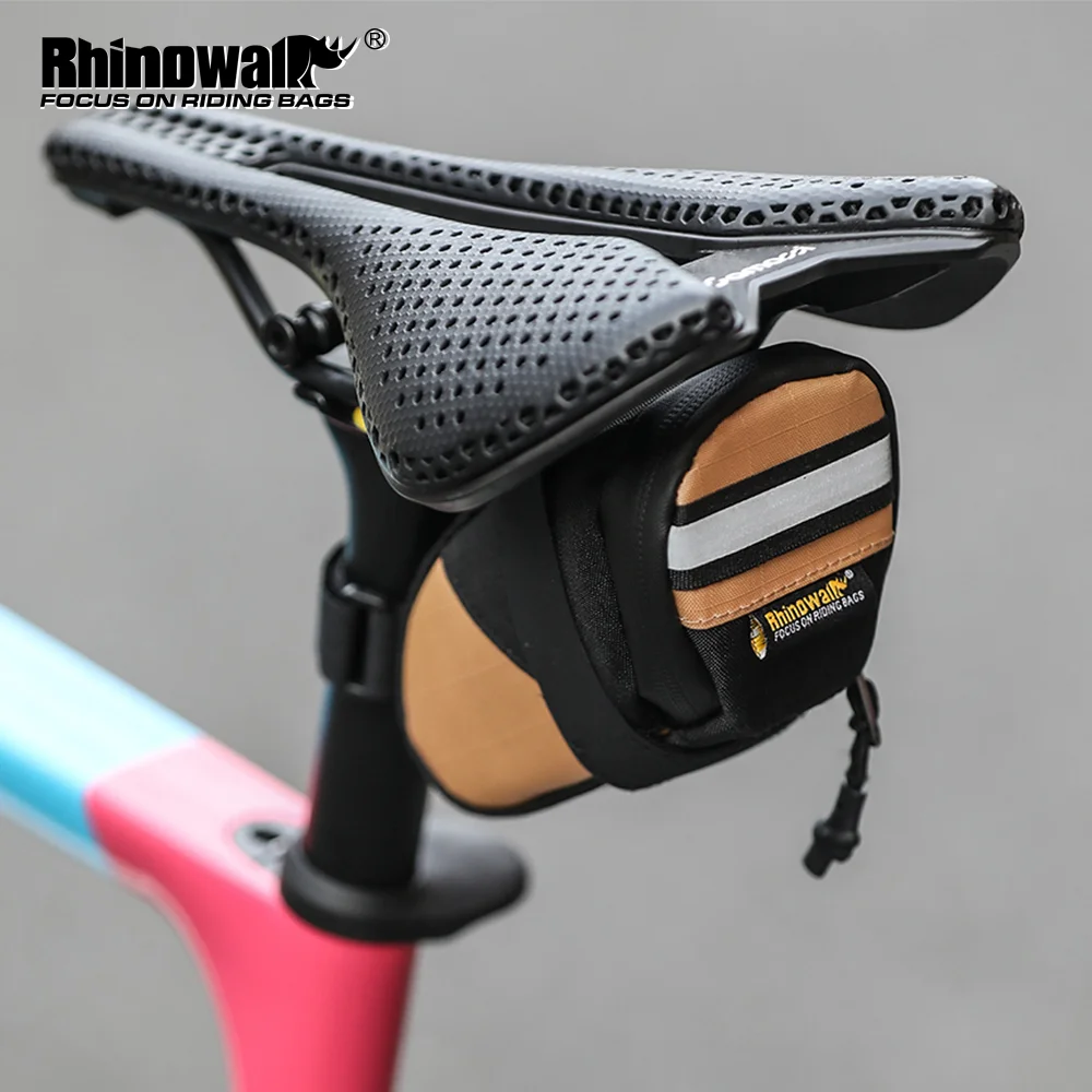 Rhinowalk Bike Saddle Bag Cycling Tail Pouch Tool Bag 0.4L Mini Splashproof Bicycle Seatpost Storage Bag Bike Accessories
Rhinowalk Bike Saddle Bag Cycling Tail Pouch Tool Bag 0.4L Mini Splashproof Bicycle Seatpost Storage Bag Bike Accessories