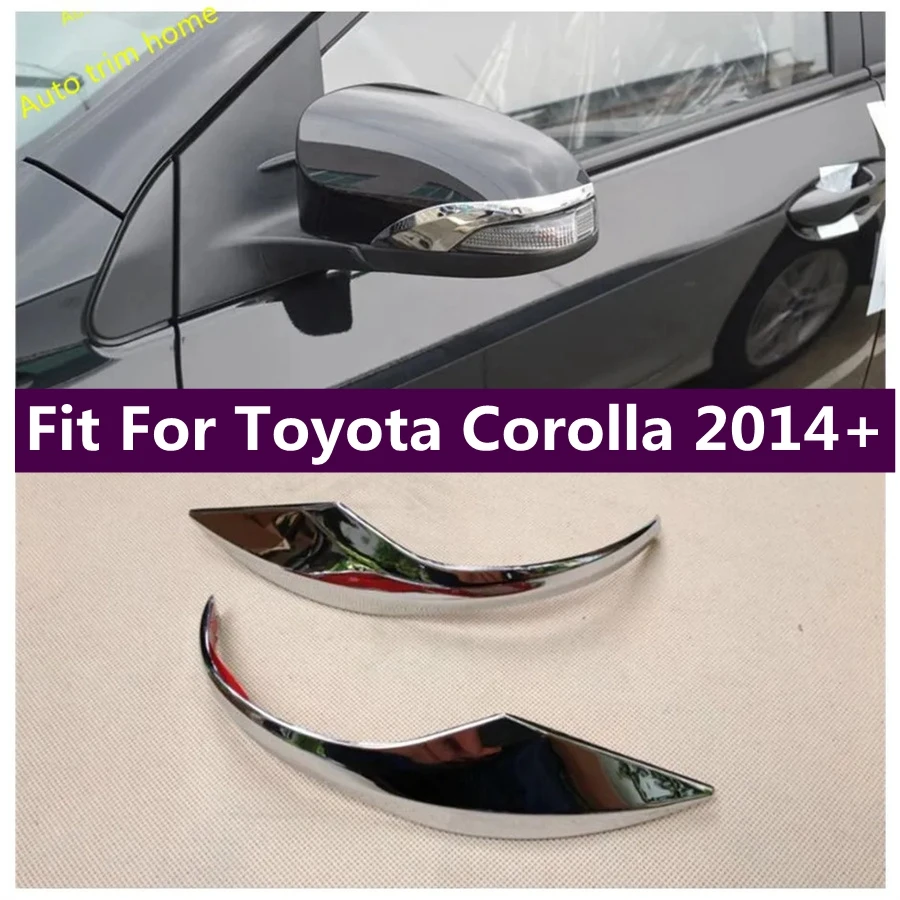ABS Chrome Side Door Rearview Mirror Strips Decor Frame Cover Sticker Trim Fit For Toyota Corolla 2014 - 2018 Car Accessories
ABS Chrome Side Door Rearview Mirror Strips Decor Frame Cover Sticker Trim Fit For Toyota Corolla 2014 - 2018 Car Accessories