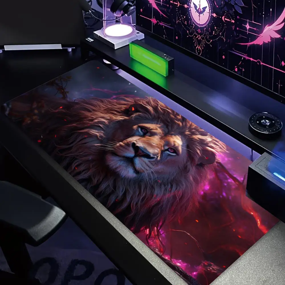 Digital Art Fierce Lion Design large Mouse Pad Desk Mat Gaming pad pc accessories keyboard Computer mouse pads Office carpet
Digital Art Fierce Lion Design large Mouse Pad Desk Mat Gaming pad pc accessories keyboard Computer mouse pads Office carpet