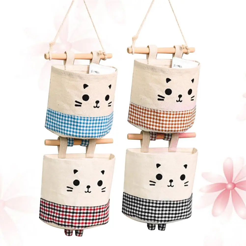 4Pcs Wall Mounted Storage Bag Cotton Linen Door Hanging Organizer Bedroom Living Room PE Coating Waterproof Large Capacity
4Pcs Wall Mounted Storage Bag Cotton Linen Door Hanging Organizer Bedroom Living Room PE Coating Waterproof Large Capacity