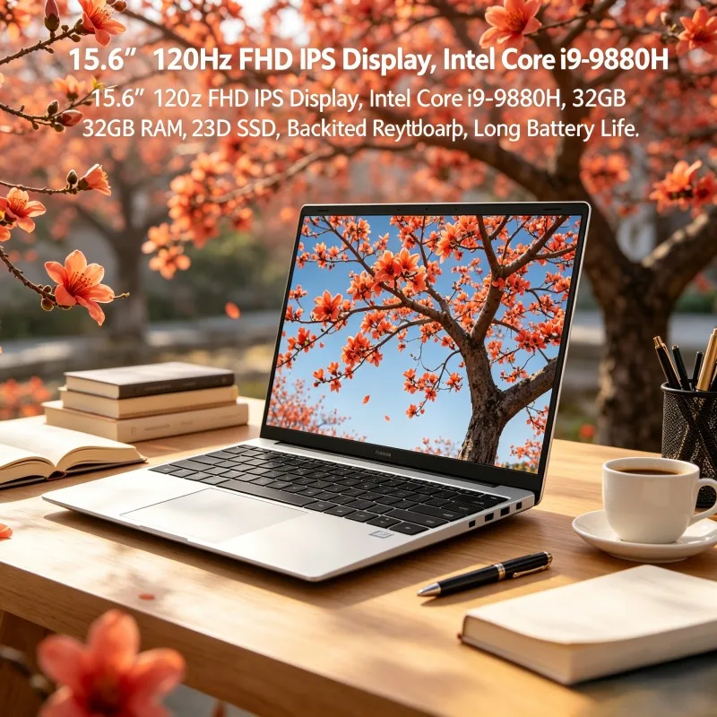 15.6" Powerful Notebook, 120Hz FHD IPS Display, Intel i9-9880H, 32GB RAM, 2TB Fast SSD, Backlit Keyboard & Long Battery Life
15.6" Powerful Notebook, 120Hz FHD IPS Display, Intel i9-9880H, 32GB RAM, 2TB Fast SSD, Backlit Keyboard & Long Battery Life