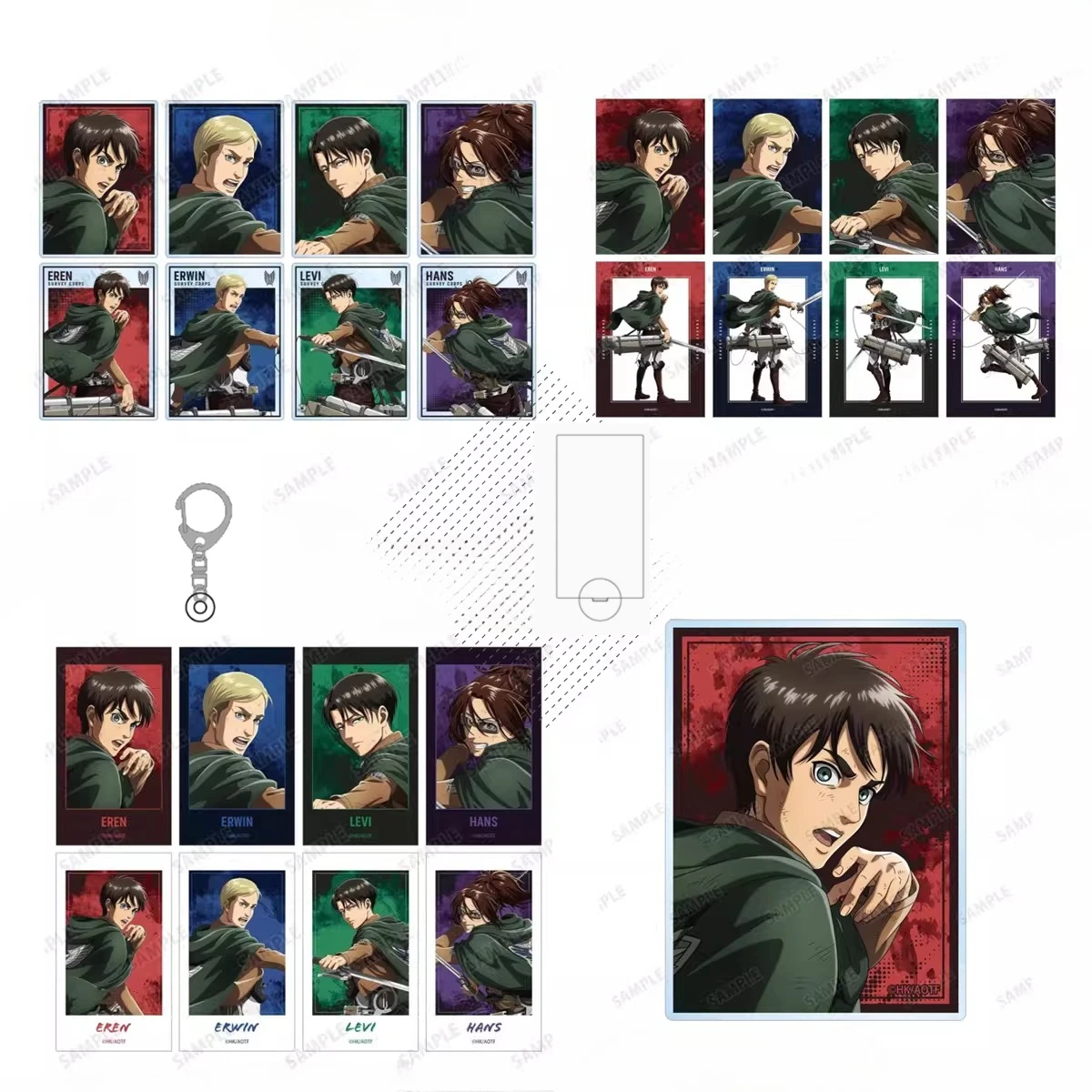 Game Erwin Smith Levi Ackerman Hans Hange Zoe Eren Yeager Acrylic Stand Figure Doll Anime Keychain Model Plate Cosplay Toy Gift
Game Erwin Smith Levi Ackerman Hans Hange Zoe Eren Yeager Acrylic Stand Figure Doll Anime Keychain Model Plate Cosplay Toy Gift