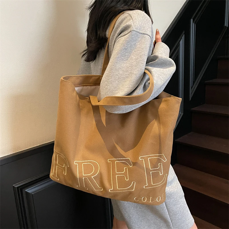 Tiptoegirls Free Style Women Shoulder Tote Bag Brand Handbag Cotton Canvas Large Capacity Shopping Totes Green Beige Khaki Gray
Tiptoegirls Free Style Women Shoulder Tote Bag Brand Handbag Cotton Canvas Large Capacity Shopping Totes Green Beige Khaki Gray