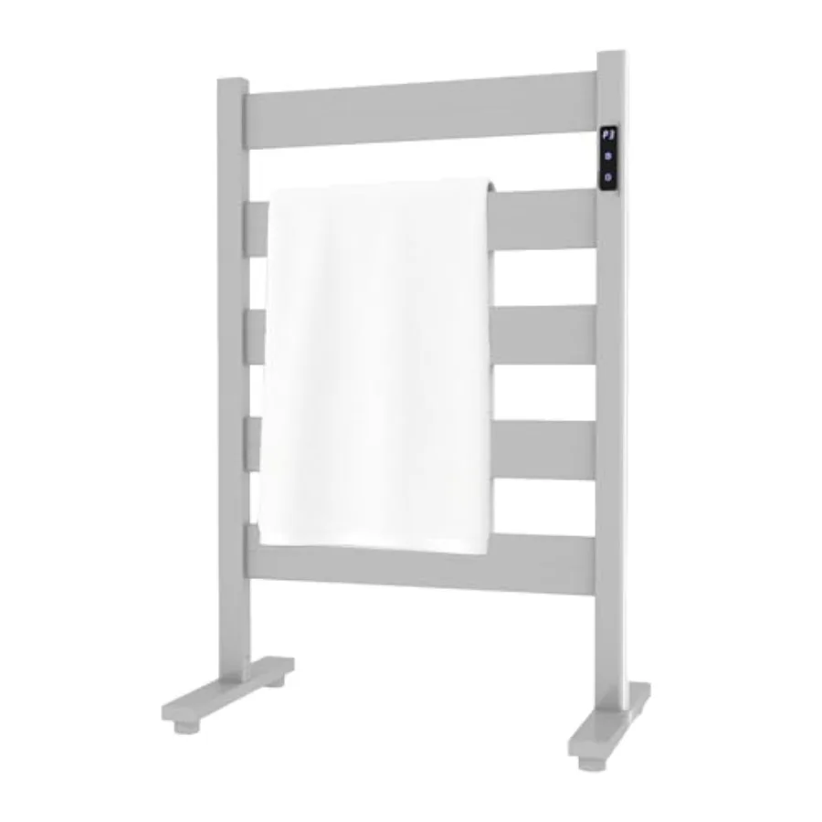 Freestanding Towel Warmer for Bathroom Spa 5-Bar Heated Rack with Timer Adjustable Temperature, Space Aluminum, Matte White, Ru
Freestanding Towel Warmer for Bathroom Spa 5-Bar Heated Rack with Timer Adjustable Temperature, Space Aluminum, Matte White, Ru