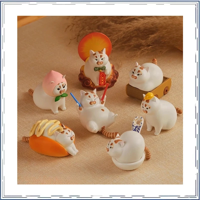 Blind Box Cat Modeling Kawaii Desktop Ornament Keepsake Children's Day Gifts Action Figure Model Toys
Blind Box Cat Modeling Kawaii Desktop Ornament Keepsake Children's Day Gifts Action Figure Model Toys