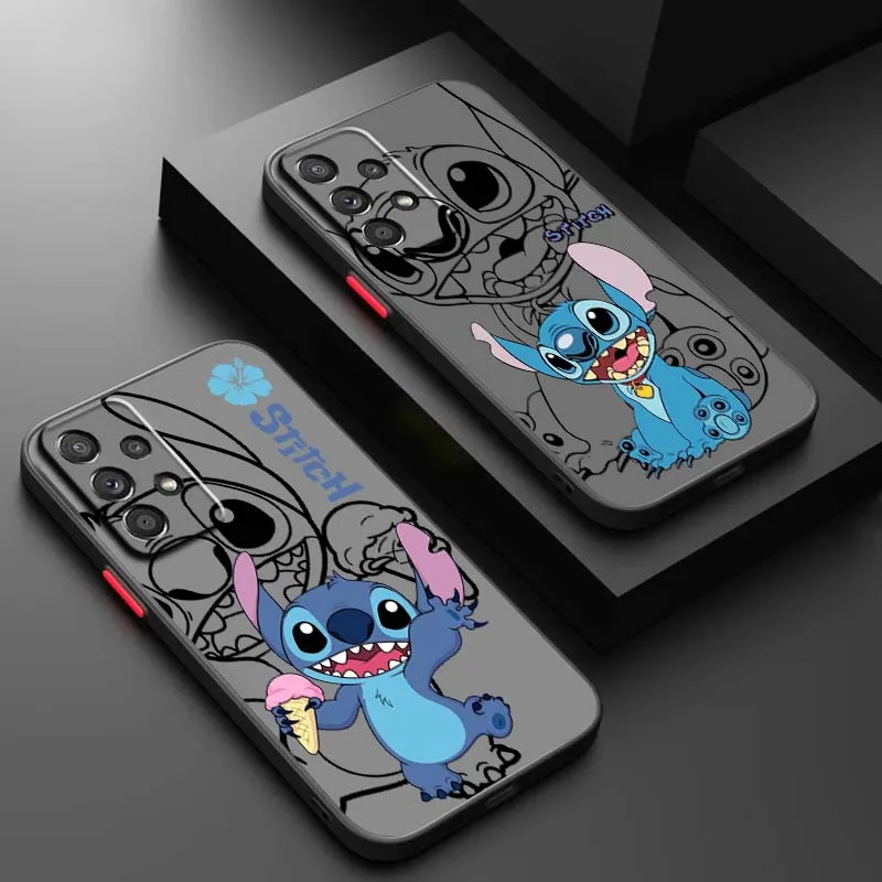 Cute Stitch Anime Phone Case For Samsung A73 A72 A71 A55 A54 A53 A52 A51 A35 A25 A15 A14 5G Frosted Translucent
Cute Stitch Anime Phone Case For Samsung A73 A72 A71 A55 A54 A53 A52 A51 A35 A25 A15 A14 5G Frosted Translucent