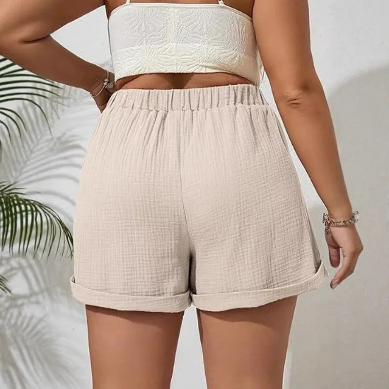 Shorts 2026 Spring/Summer Casual Shorts Wide Leg Loose Casual Fashion Drawstring Shorts
Shorts 2026 Spring/Summer Casual Shorts Wide Leg Loose Casual Fashion Drawstring Shorts