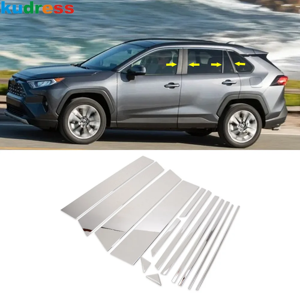 Window Center Pillar Cover Trim For Toyota RAV4 RAV 4 2019-2022 2023 2024 Steel Car Middle B C Pillars Post Strip Accessories
Window Center Pillar Cover Trim For Toyota RAV4 RAV 4 2019-2022 2023 2024 Steel Car Middle B C Pillars Post Strip Accessories