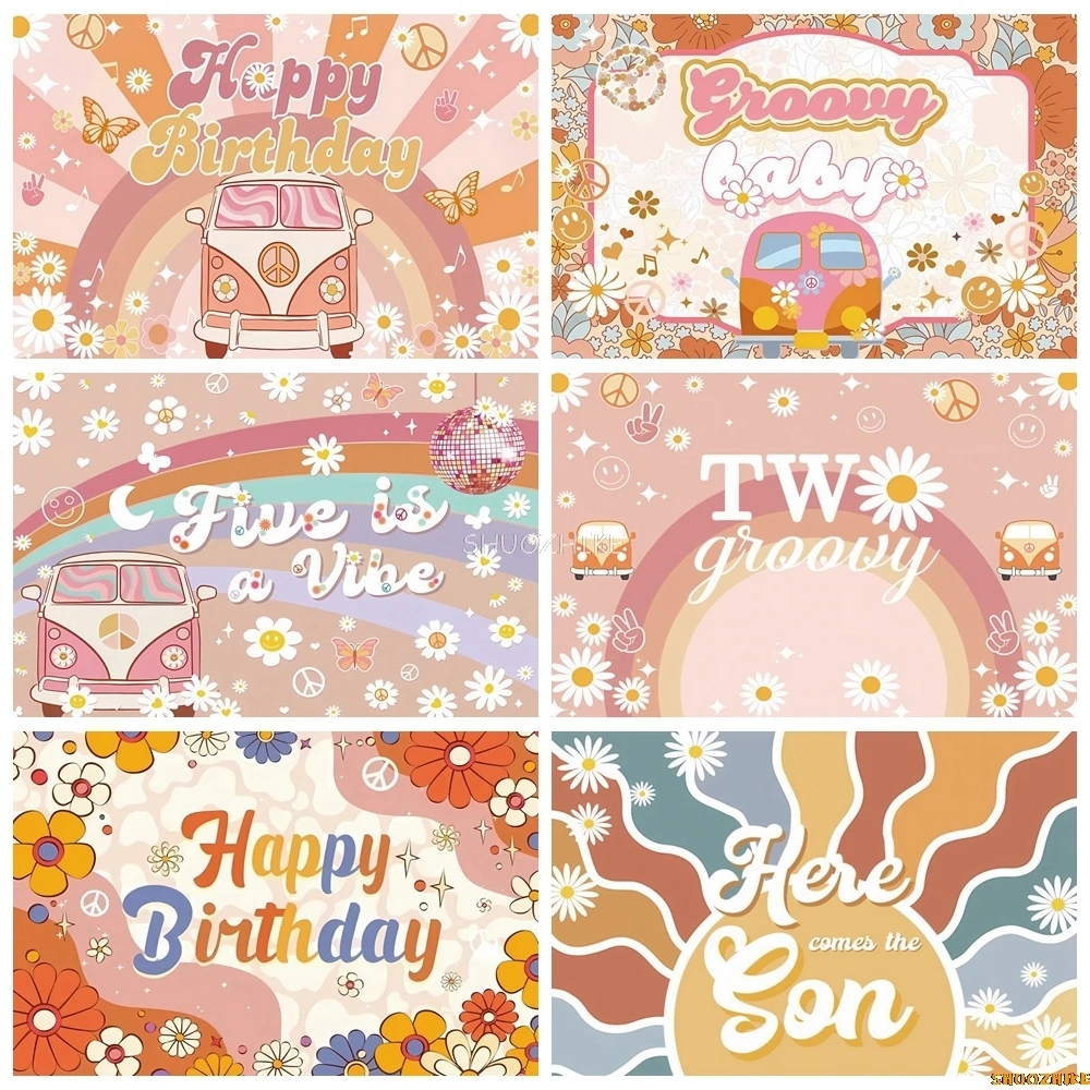 White Daisy Rainbow Backdrop Sun Sunshine Car Newborn Baby Shower Kids Birthday Party Photography Background Decor Banner Poster
White Daisy Rainbow Backdrop Sun Sunshine Car Newborn Baby Shower Kids Birthday Party Photography Background Decor Banner Poster