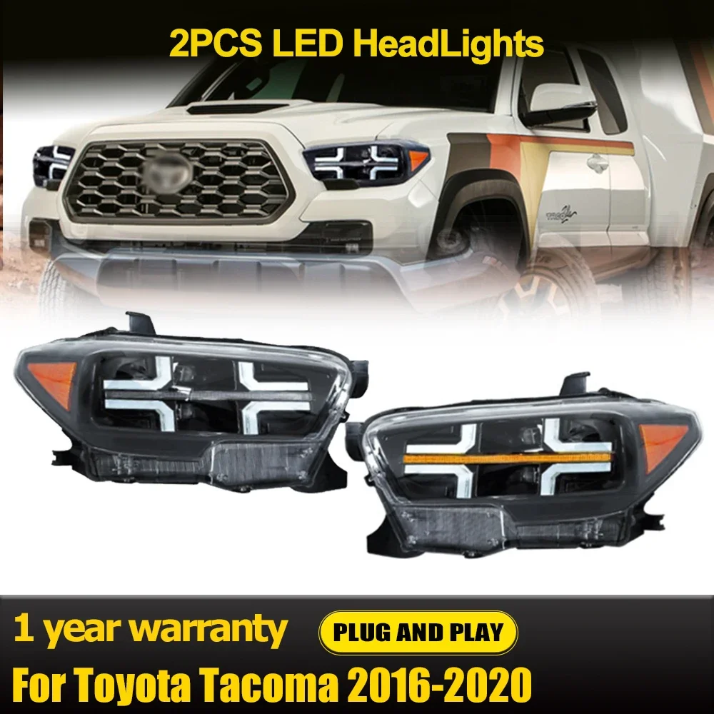 LED HeadLamps Assembly For Toyota Tacoma 2015 2016 2017 2018 2019 2020 Front Lamp Lens Headlights DRL Sequential Turn Signal
LED HeadLamps Assembly For Toyota Tacoma 2015 2016 2017 2018 2019 2020 Front Lamp Lens Headlights DRL Sequential Turn Signal
