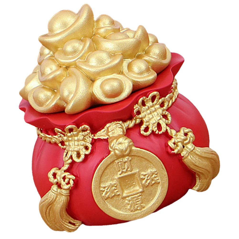 Holder Lucky Money Bag Decoration Chinese Ornament Resin Desktop Adornment Office
Holder Lucky Money Bag Decoration Chinese Ornament Resin Desktop Adornment Office