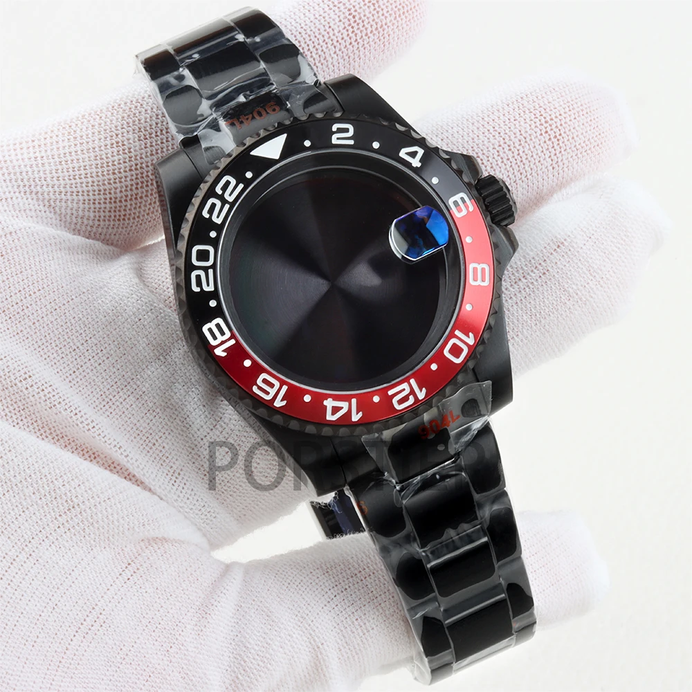 40mm NH35 Watch Case Sapphire Glass Oyster Polished Bracelet for SUB GMT Yacht-Master NH34 NH35 NH36 NH38 Movement 28.5mm Dial
40mm NH35 Watch Case Sapphire Glass Oyster Polished Bracelet for SUB GMT Yacht-Master NH34 NH35 NH36 NH38 Movement 28.5mm Dial