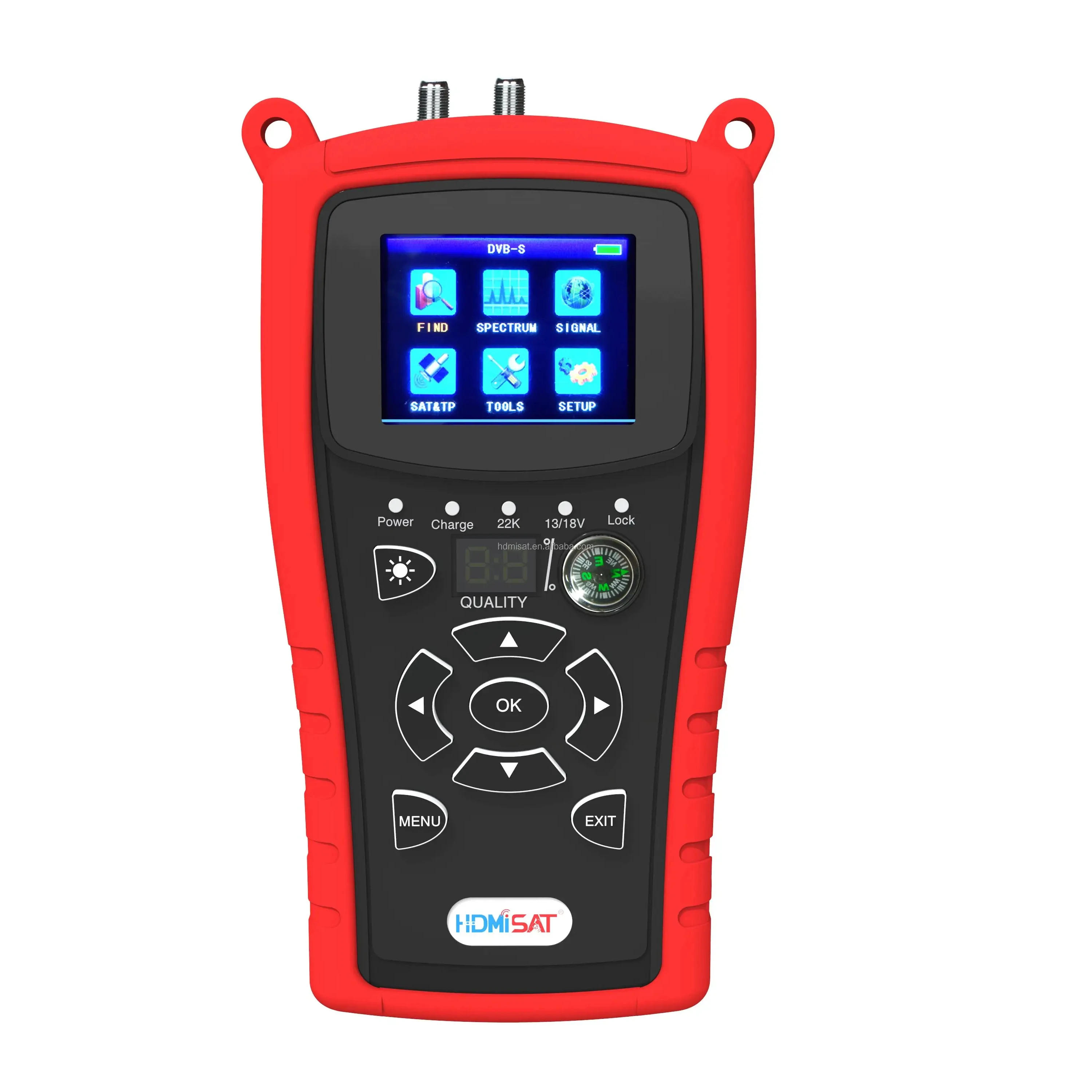 S2+T2+C Digital Accessory For Radio & TV Satellite Finder Meter Combo Plastic Material With 1-Year Warranty
S2+T2+C Digital Accessory For Radio & TV Satellite Finder Meter Combo Plastic Material With 1-Year Warranty