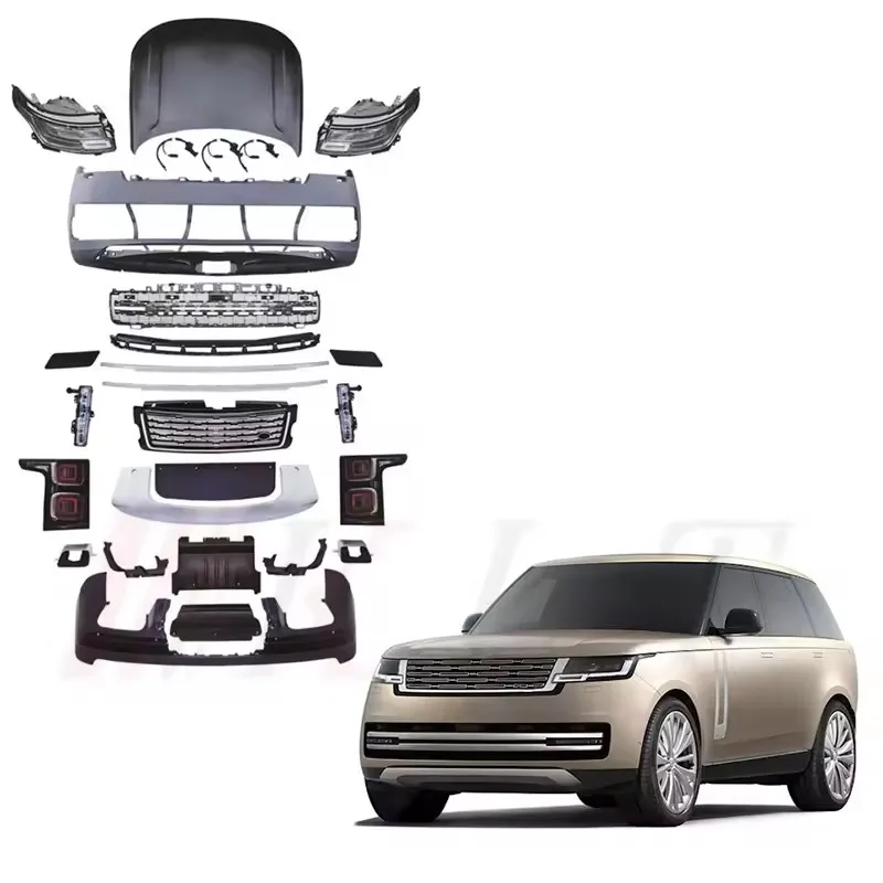 High Quality Body Kit 2023 Style Bodykit for Range Rover Vogue L405 2013 - 2017 Upgrade to Vogue 2023 Facelift Car Body Parts
High Quality Body Kit 2023 Style Bodykit for Range Rover Vogue L405 2013 - 2017 Upgrade to Vogue 2023 Facelift Car Body Parts