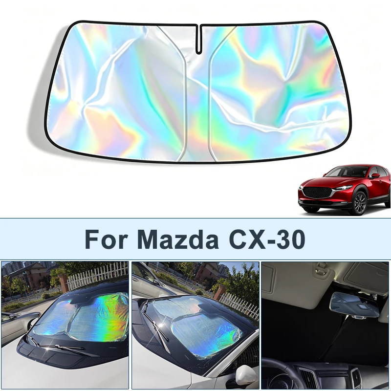 Foldable Front Windshield Sun Shade For Mazda CX-30 UV Reflective Sun Protection Cover Car Interior Accessories
Foldable Front Windshield Sun Shade For Mazda CX-30 UV Reflective Sun Protection Cover Car Interior Accessories