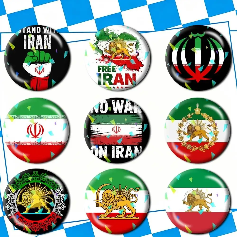 IRAN Lion and Sun Brooches Badge Pins Backpack Hat Accessories Friend Gift Creative Accessories
IRAN Lion and Sun Brooches Badge Pins Backpack Hat Accessories Friend Gift Creative Accessories