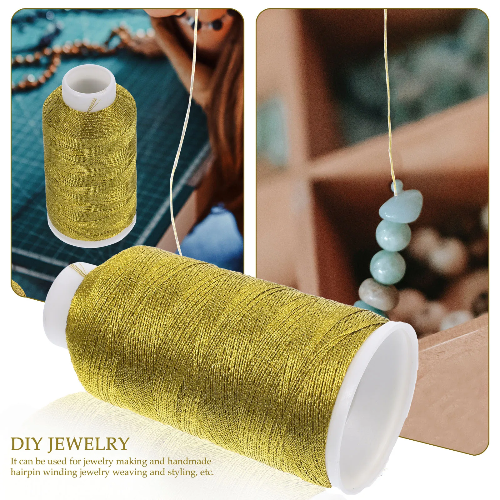 Braided Wire for H made Crafts Durable Flexible Jewelry Making Beading Wire Rope Decorative Strings DIY Bracelet
Braided Wire for H made Crafts Durable Flexible Jewelry Making Beading Wire Rope Decorative Strings DIY Bracelet