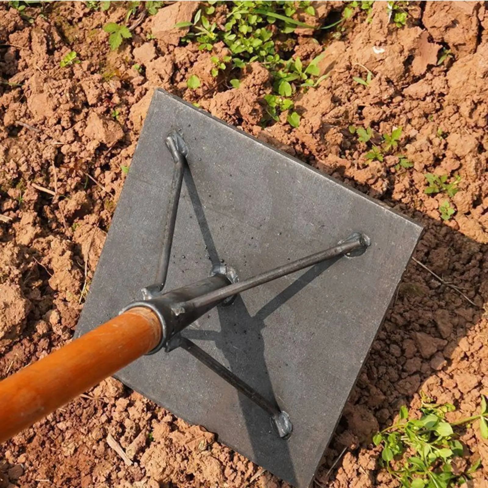 Heavy Duty Ground Tamper Laborsaving Manual Soil Rammer Soil Compaction Tool Solid Single Piece Design Steel Tamper Easy to Use
Heavy Duty Ground Tamper Laborsaving Manual Soil Rammer Soil Compaction Tool Solid Single Piece Design Steel Tamper Easy to Use