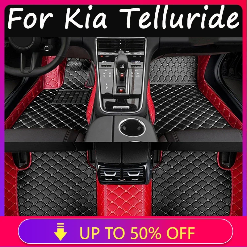 Car Floor Mats For Kia Telluride ON 2020~2023 7seat Waterproof Protective Pad Carpete Automotivo Car Mats Floor Car Accessories
Car Floor Mats For Kia Telluride ON 2020~2023 7seat Waterproof Protective Pad Carpete Automotivo Car Mats Floor Car Accessories