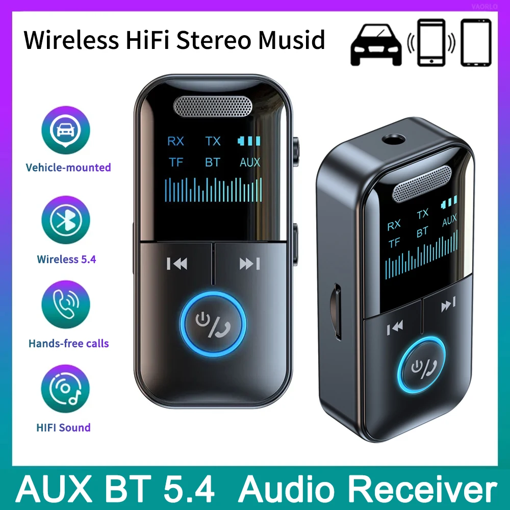 Bluetooth приемник передатчик стерео аудио 3,5 мм AUX беспроводной адаптер со стандартным экраном низкая задержка аудио адаптер MP3
Bluetooth приемник передатчик стерео аудио 3,5 мм AUX беспроводной адаптер со стандартным экраном низкая задержка аудио адаптер MP3