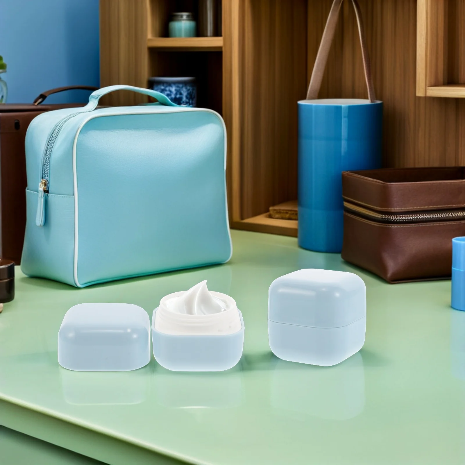 10Pcs 50G Double Layer Cream Jar Reusable Airtight Packaging Jar Portable Lightweight Plastic Cream Pots for Makeup and
10Pcs 50G Double Layer Cream Jar Reusable Airtight Packaging Jar Portable Lightweight Plastic Cream Pots for Makeup and