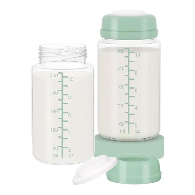 Breast Milk Container 2Pcs 10 Oz Breastmilk Storage Bottle Wide-Mouth Flange For Spectra S1 S2 9 Plus SG/Motif Luna/Others
Breast Milk Container 2Pcs 10 Oz Breastmilk Storage Bottle Wide-Mouth Flange For Spectra S1 S2 9 Plus SG/Motif Luna/Others