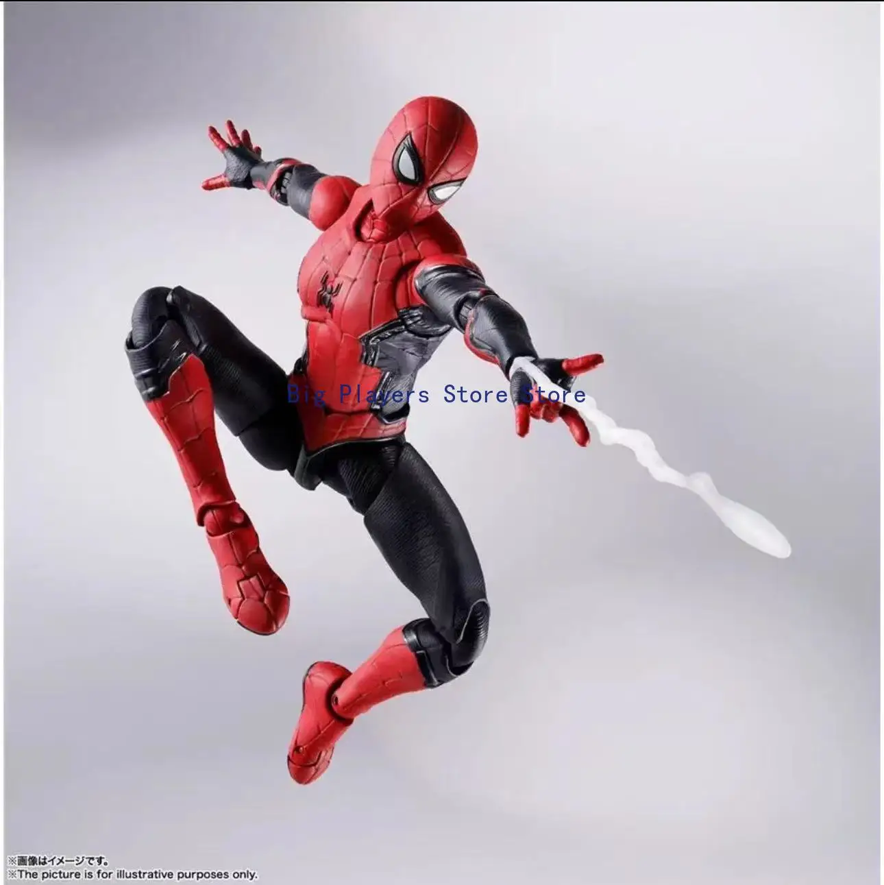 Spot Goods Bandai TNT Limited SHF Spider-Man Red & Black Suit No Way Home BS Version Articulated Action Figure
Spot Goods Bandai TNT Limited SHF Spider-Man Red & Black Suit No Way Home BS Version Articulated Action Figure
