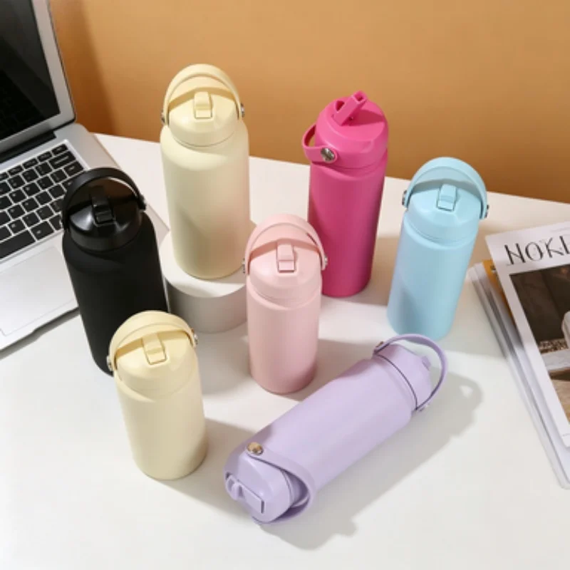 0.5-1L Stainless Steel Sports Water Bottle Wide Mouth Leakproof Insulated Flask with Detachable Straw Carry Handle Gym TravelCup
0.5-1L Stainless Steel Sports Water Bottle Wide Mouth Leakproof Insulated Flask with Detachable Straw Carry Handle Gym TravelCup