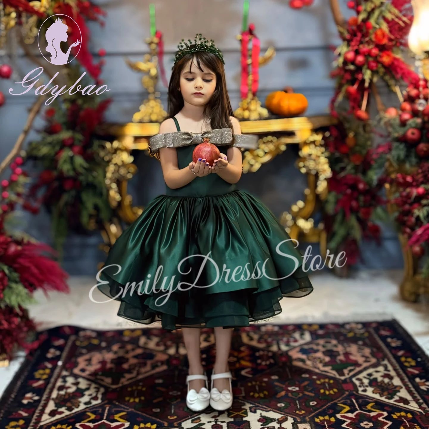 Темно-зеленое платье с цветочным узором для девочек по индивидуальному заказу на свадьбу, атласное мини-пухлое платье принцессы длиной до колена, детское платье для первого причастия на день рождения
Темно-зеленое платье с цветочным узором для девочек по индивидуальному заказу на свадьбу, атласное мини-пухлое платье принцессы длиной до колена, детское платье для первого причастия на день рождения