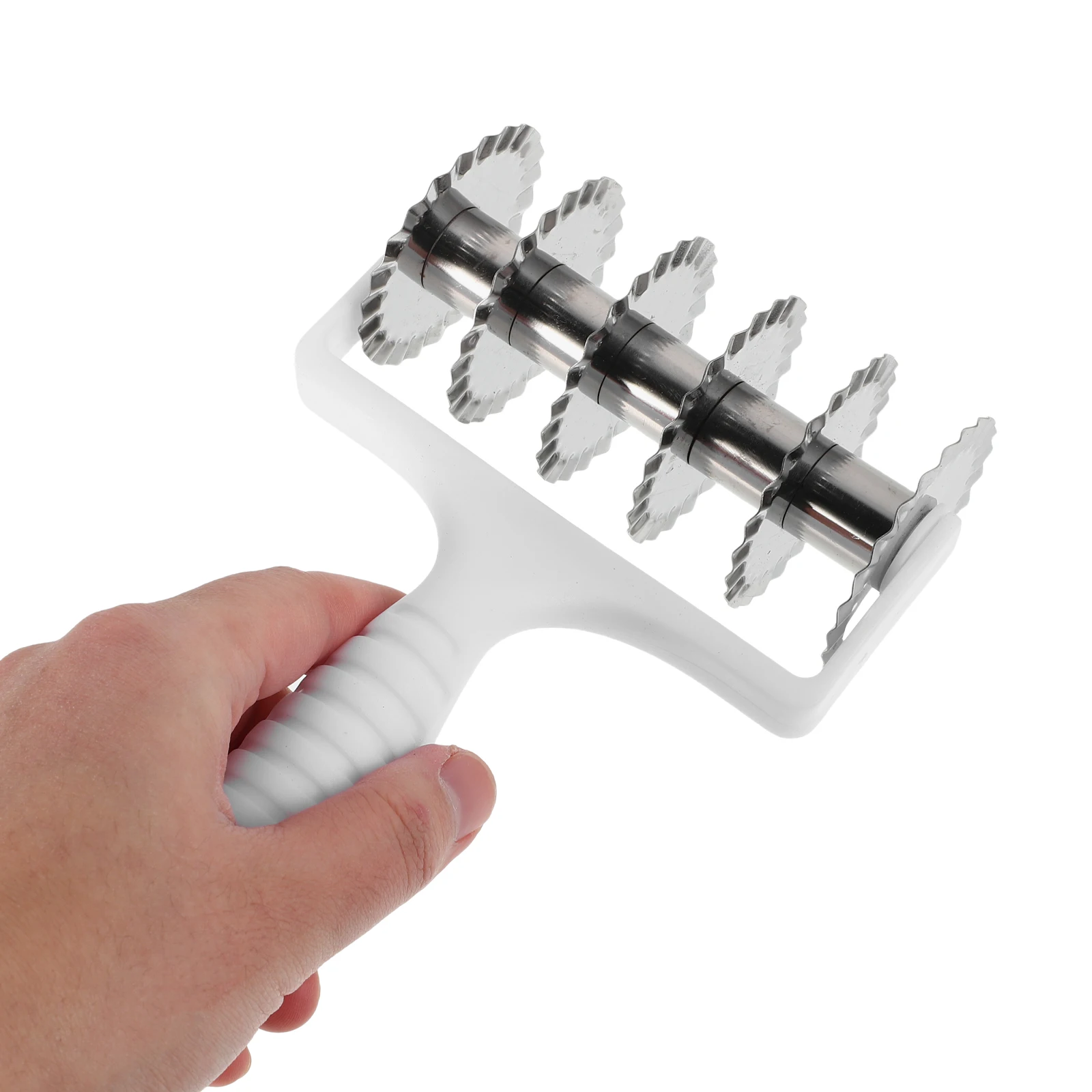 1pcs Noodle Stainless Steel Manual Lattice Roller For Dough Cutting Kitchen Pasta Tool Spaghetti Maker Ramen Noodle Cutter
1pcs Noodle Stainless Steel Manual Lattice Roller For Dough Cutting Kitchen Pasta Tool Spaghetti Maker Ramen Noodle Cutter